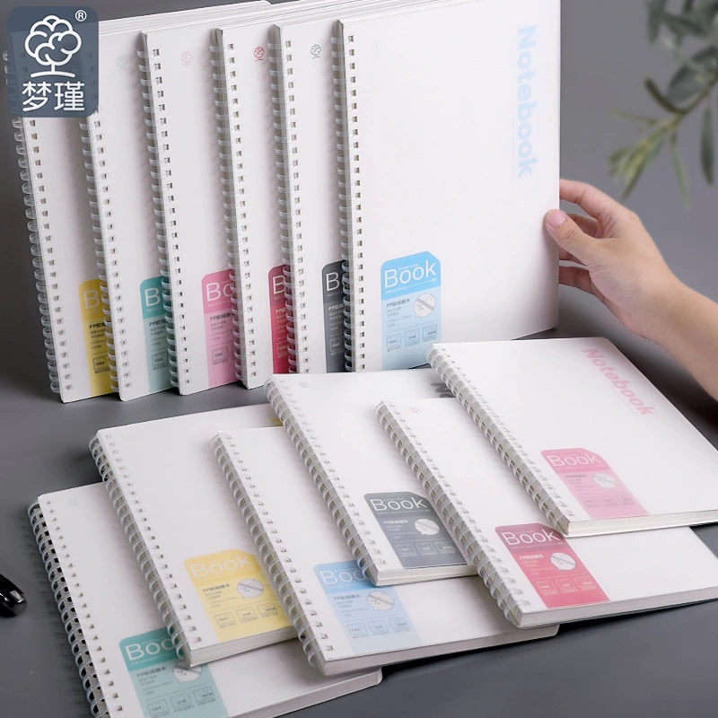 A5 B5 Student Notebook spiral binding and cover